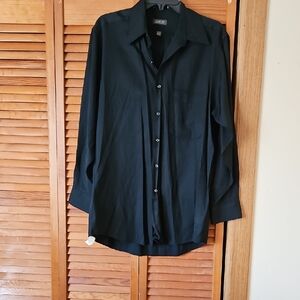 Van Heusen Elegant Dark Dress Shirt